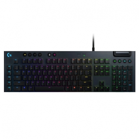 TECLADO LOGITECH USB LIGHTSPEED RGB MECHANICAL CARBON G815 920-008984