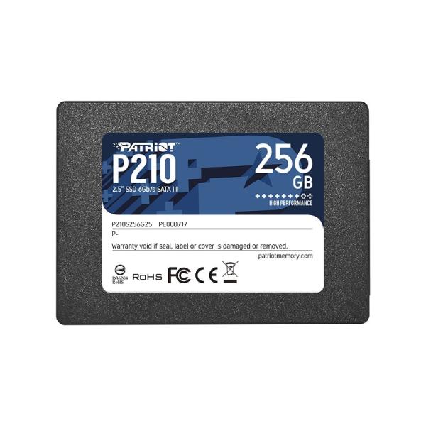 HD INTERNO 256GB 2.5 SOLIDO PATRIOT P210 P210S256G25