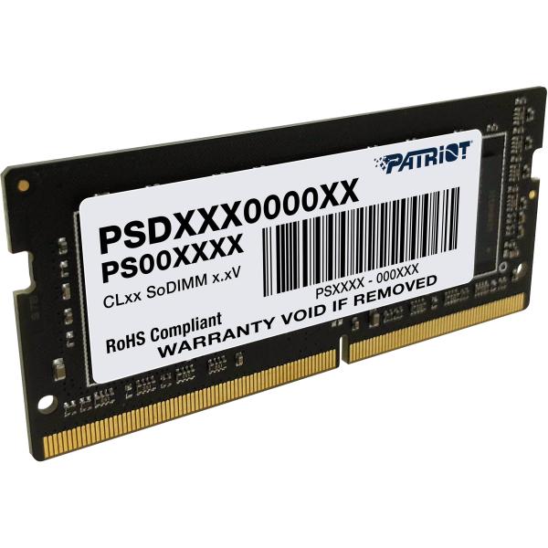 MEMORIA LAPTOP 8GB DDR4 3200MHZ PATRIOT PSD48G320081S SL