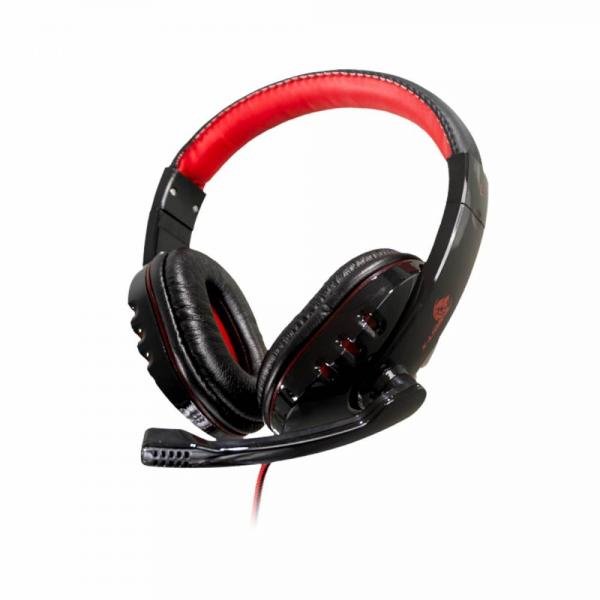 HEADSET GAMER X-LION CON MICROFONO RED/BLACK HP-400 3.5