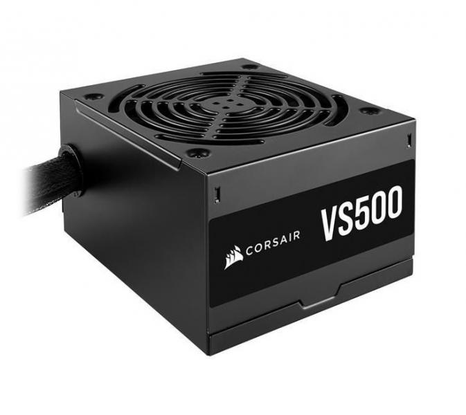 FUENTE DE PODER CORSAIR VS500 500W 80 PLUS CP-9020223-NA