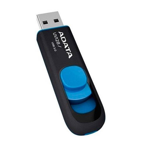 MEMORIA USB 32GB ADATA BLACK+BLUE AUV128-32G-RBE