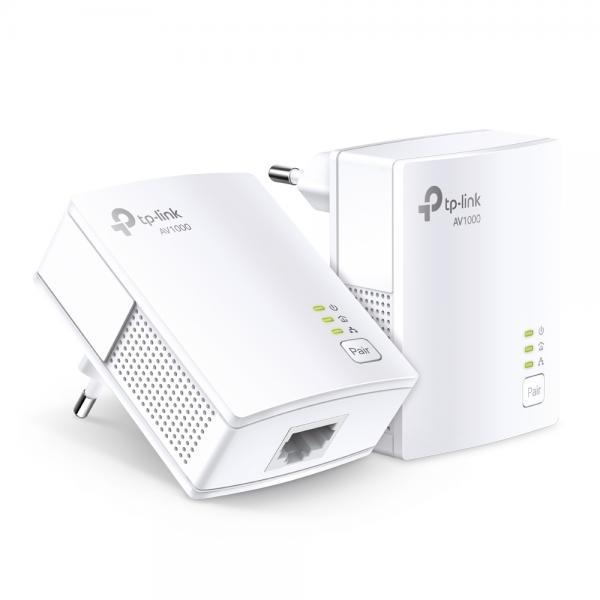 ADAPTADOR TP LINK POWERLINE KIT AV1000 GIGABIT TL-PA7017