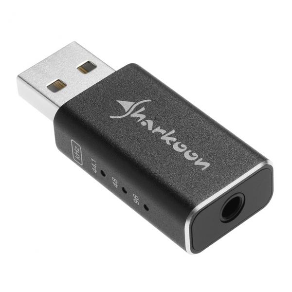 ADAPTADOR USB DE SONIDO SHARKOON GAMING DAC PRO S V2 (4044951030279)