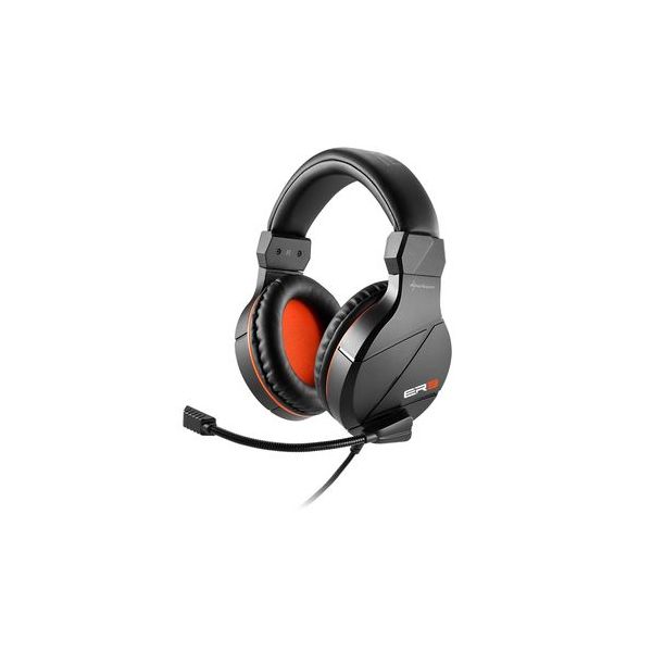 HEADSET SHARKOON RUSH ER3 BLACK (4044951021697)