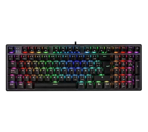 TECLADO GAMER EAGLE WARRIOR MECANICO GRIPEN BLUE SWITCH KGM582