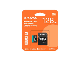 MEMORIA MICRO SD 128GB ADATA AUSDX128GUI3V30SA2-RA1