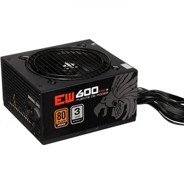FUENTE DE PODER EAGLE WARRIOR EW600 80 PLUZ BRONZE