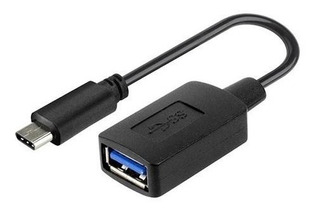 ADAPTADOR UNNO TEKNO TYPE C OTG TO USB 3.0 FEMALE AD4203BK