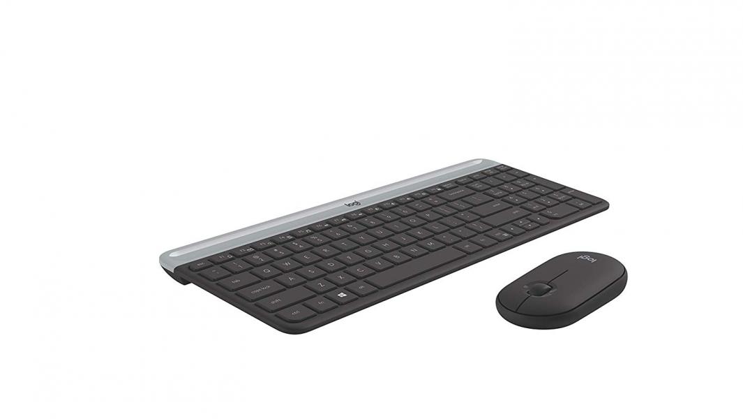 TECLADO Y MOUSE LOGITECH SLIM MK470 SP 920-009266