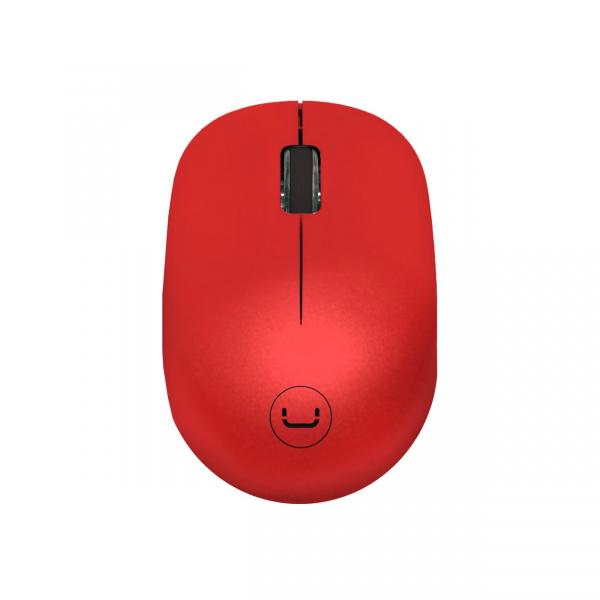 MOUSE UNNO TEKNO INALAMBRICO CURVE RED MS6526RD