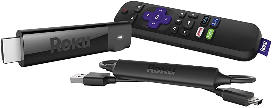 ROKU STEARMING STICK MEDIA PLAYER + WIRELESS REMOTE ROK-3810MX