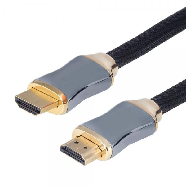CABLE ARGOM HDMI BRAIDED G 10FT/3M ARG-CB-1920 GOLD PLATED CONECTOR