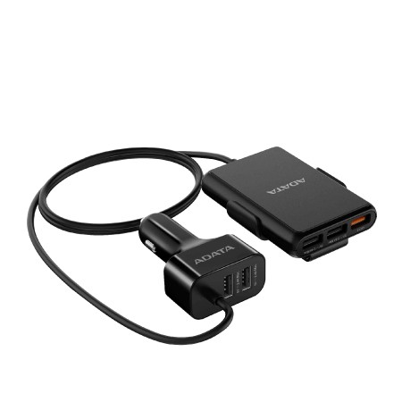CARGADOR ADATA PARA CARRO ACV0525-CBK
