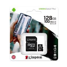 MEMORIA MICRO SD 128GB KINGSTON CANVAS SELECT 100R A SDCS2