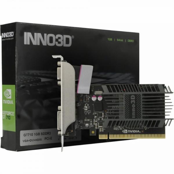TARJETA DE VIDEO INNOVISION GEFORE GT 710 2GB N710-1SDV-E3BX-N7IL2048M064BD3