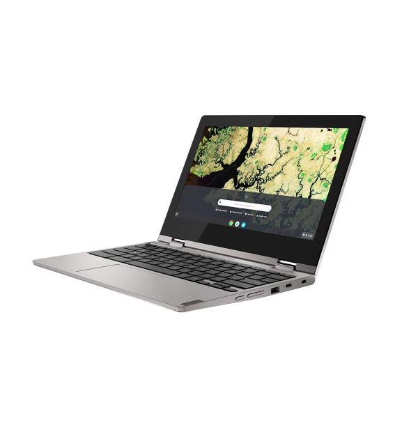 LAPTOP LENOVO CHROMEBOOK C340 81TA0001US-LCR 2 IN 1 11.6" TOUCH CELERON DUAL CORE N4000 64GB EMMC 4GB CHROME OS PLATINUM GRAY REFURBISHED-ENGLISH
