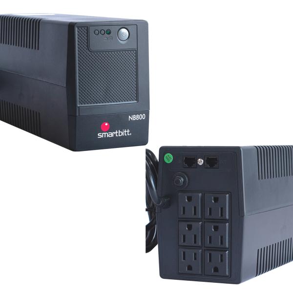 UPS SMARTBITT SBNB800 INTERACTIVE 800VA/420W 6 CONTACTS 120V