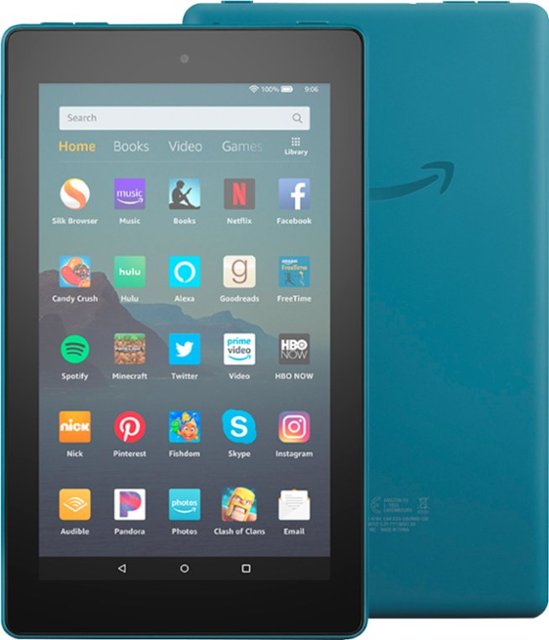 TABLET AMAZON FIRE 7 2019 EDITION 16GB TWILIGHT BLUE (841667158976)
