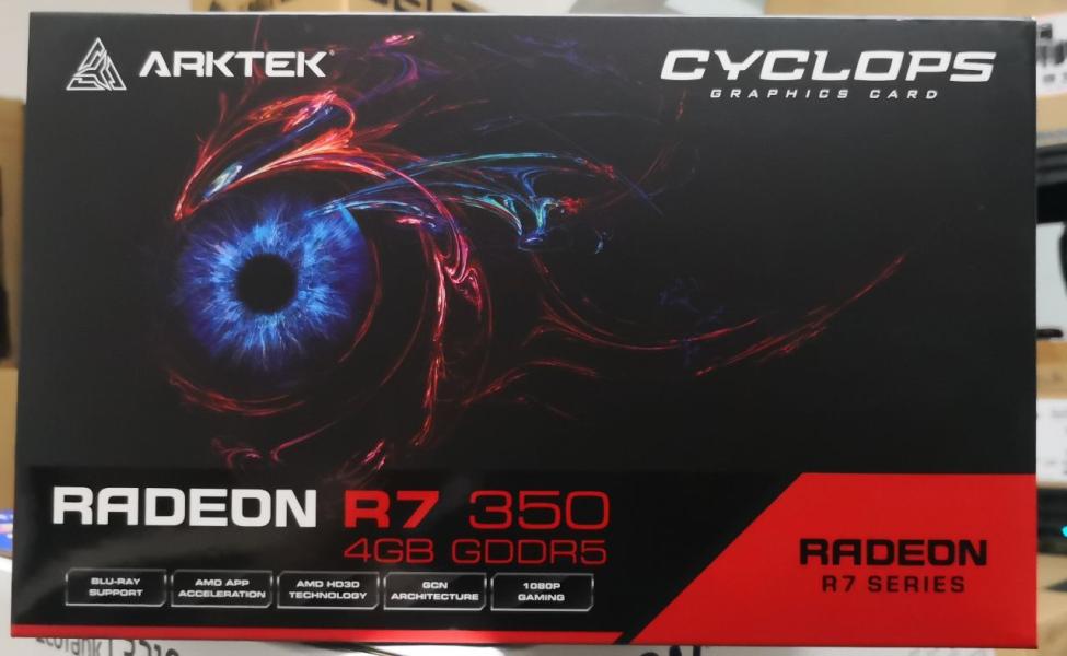 TARJETA DE VIDEO ARKTEK GT350 4GB DDR5 AKR350D5S4GH1
