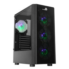 CASE GAMER X-LION HF-620 TEMPERED GLASS SIDE PANEL USB2.0*2 + USB3.0*1 + HD AUDIO