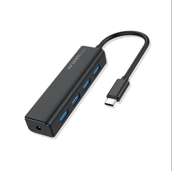 HUB ARGOM 4 PUERTOS TYPE-C TO USB 3.0 5GBPS W/60 - ARG-UB-0090
