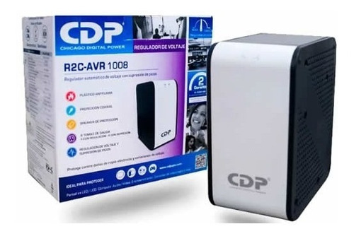 REGULADOR DE VOLTAJE CDP AVR R2C-AVR1008