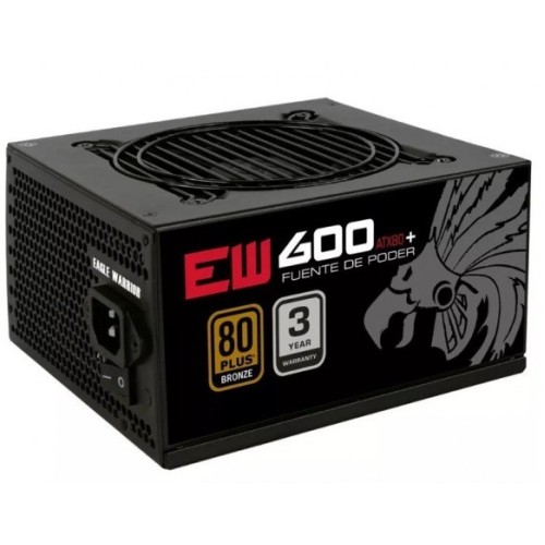 FUENTE DE PODER EAGLE WARRIOR EW600 80 PLUZ BRONZE P3600EWB001C