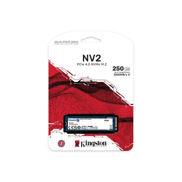 HD INTERNO 250GB M.2 NVME PCIE SOLIDO KINGSTON SNV2S/250G