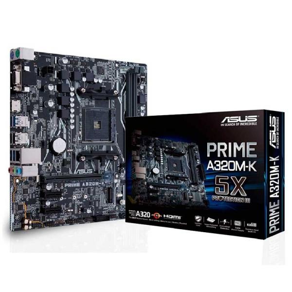 TARJETA MADRE ASUS PRIME A320M-K 90MB0TV0-M0EAY0 AM4