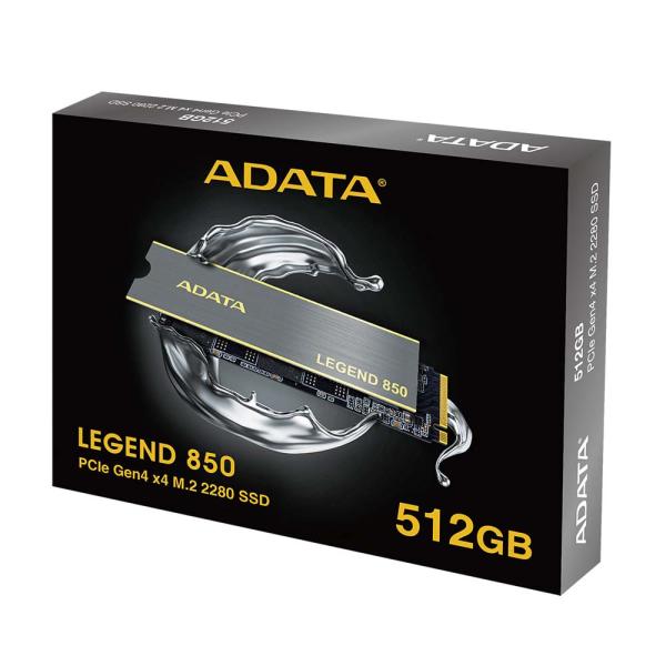 HD INTERNO 512G M.2 SOLIDO ADATA LEGEND PCIE ALEG-850-512GCS