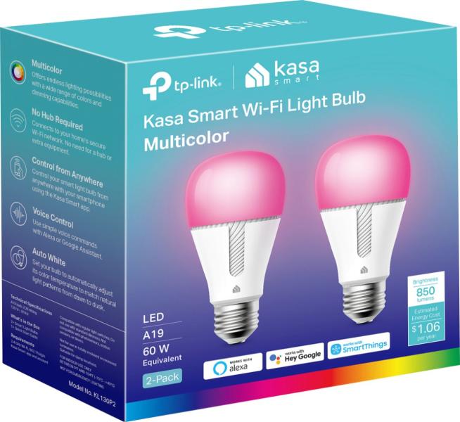 KIT BOMBILLOS TP LINK KASA SMART MULTICOLOR KL130P2