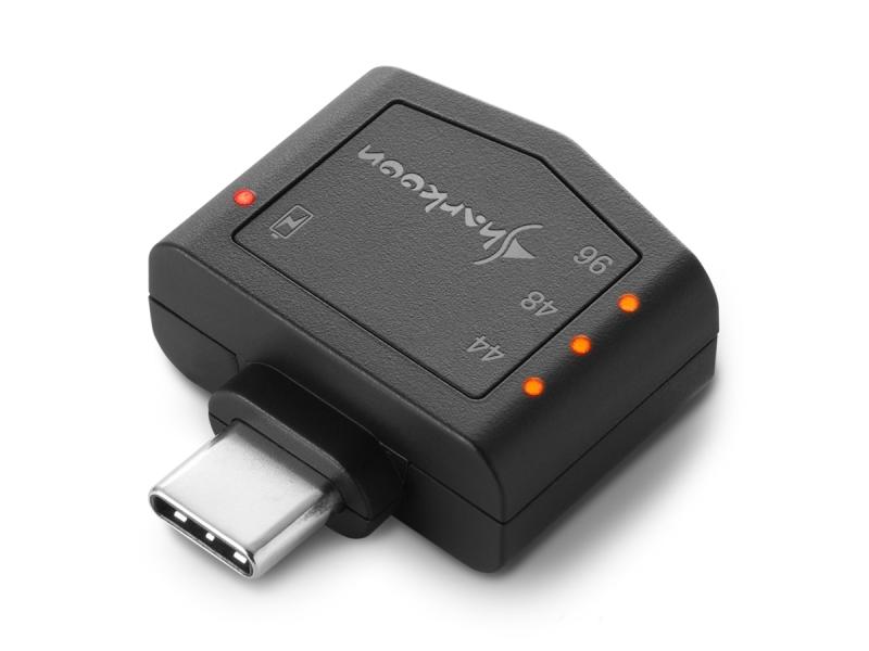 ADAPTADOR TYPE C - 3.5 DE SONIDO SHARKOON DAC PD (40449511028283)