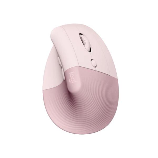 MOUSE LOGITECH INALAMBRICO BLUETOOTH LIFT VERTICAL ERGONOMIC RIGHT ROSE DARK 910-006472