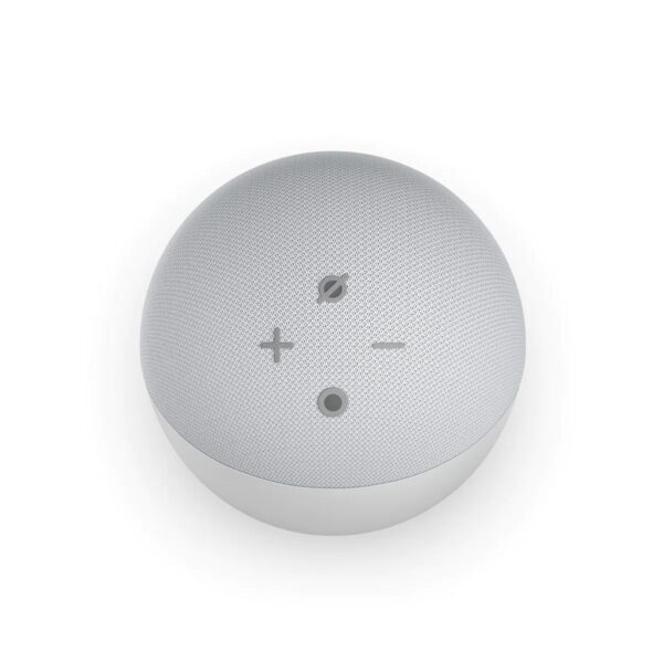 PARLANTE ECHO DOT AMAZON 5TH GEN GLACIER WHITE AMZ-840080531083