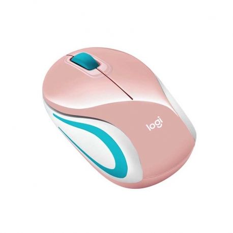 MOUSE LOGITECH INALAMBRICO MINI M187 BLOSSOM 1000DPI 910-005364