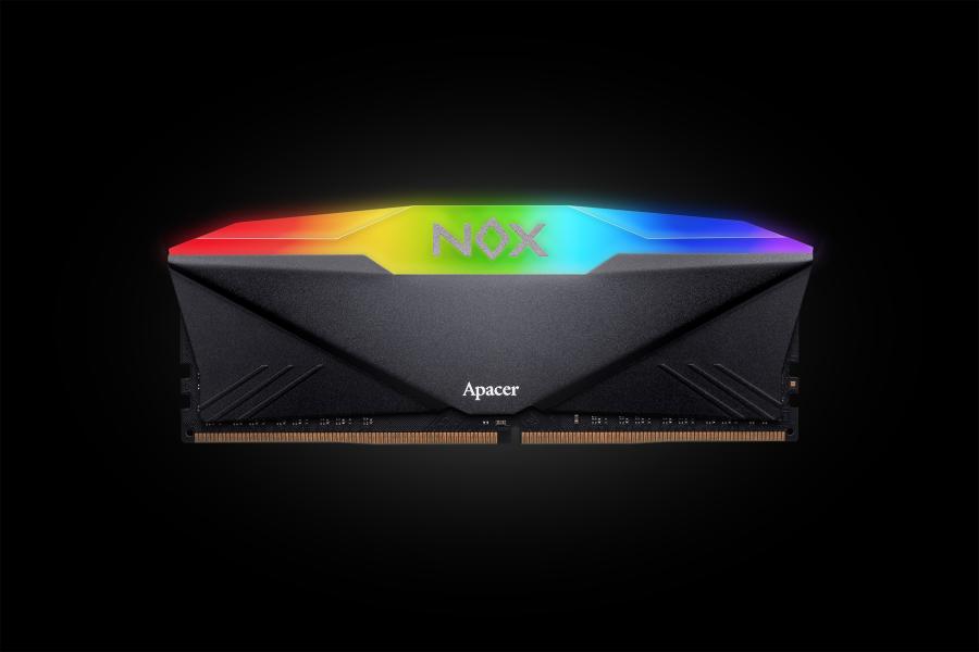 MEMORIA PC 16GB DDR4 3200MHZ APACER OC NOX RGB AURA2 AH4U16G32C282NBAA-1