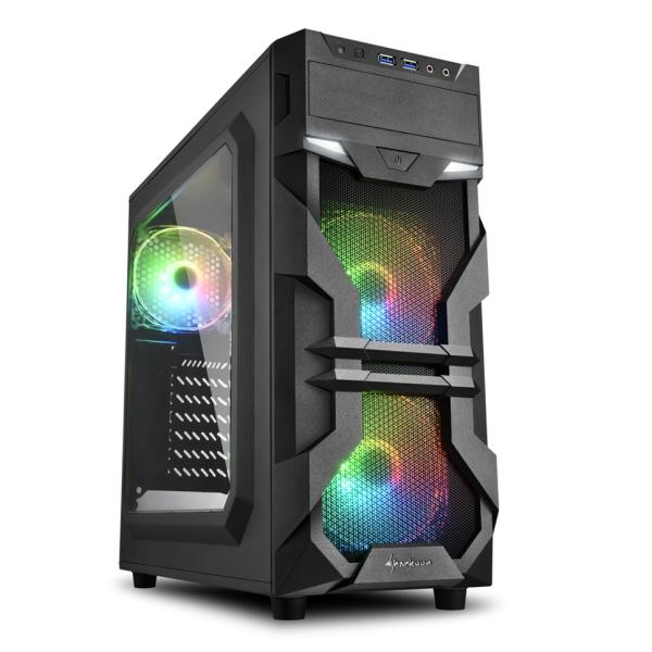 CASE SHARKOON GAMER VG7-W RGB ATX 4044951026869