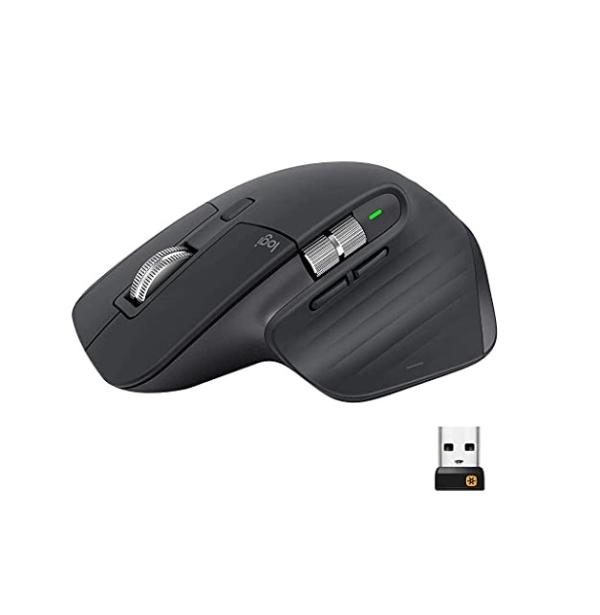 MOUSE LOGITECH INALAMBRICO MX MASTER 3 ADVANCED BLACK 910-005647
