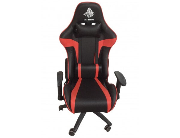 SILLA GAMER EAGLE WARRIOR BLACK + RED GC-G619