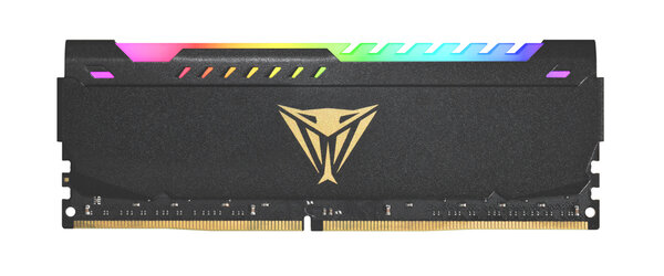 MEMORIA PC 32GB DDR4 3200MHZ PATRIOT RGB CL18 VIPER STEEL BLACK HS SINGLE PVSR432G320C8 V4S