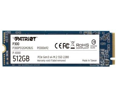 HD INTERNO 512GB M.2 SOLIDO PATRIOT P300P512GM28 P300