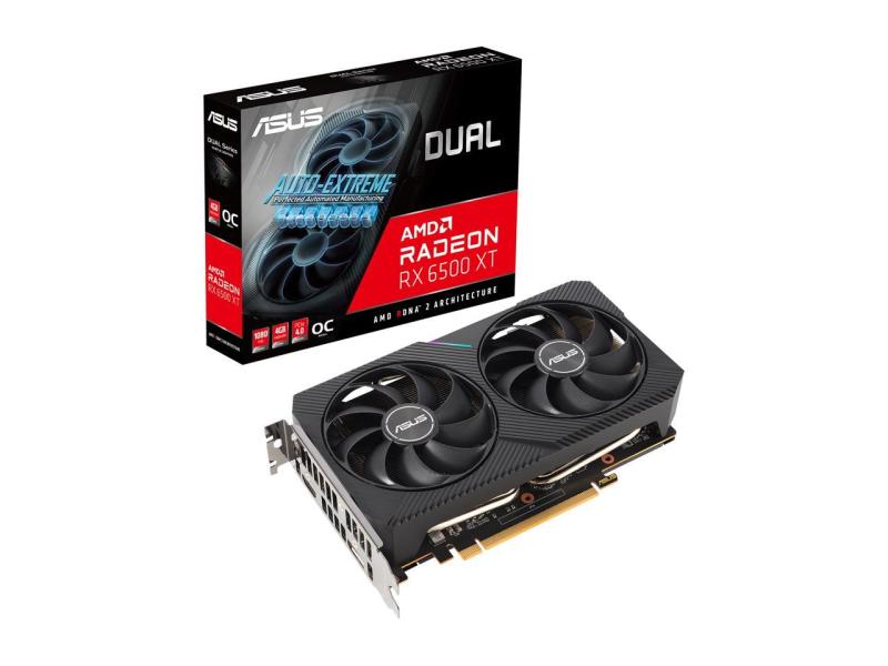 TARJETA DE VIDEO ASUS DUAL RX6500XT-O4G