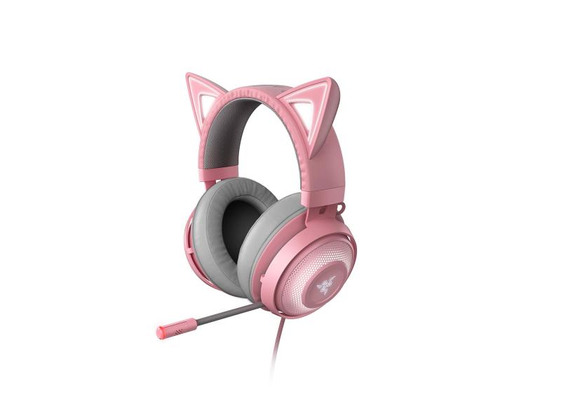 HEADSET RAZER KRAKEN KITTY CHROMA USB GAMING PINK RZ04-02980200-R3M1
