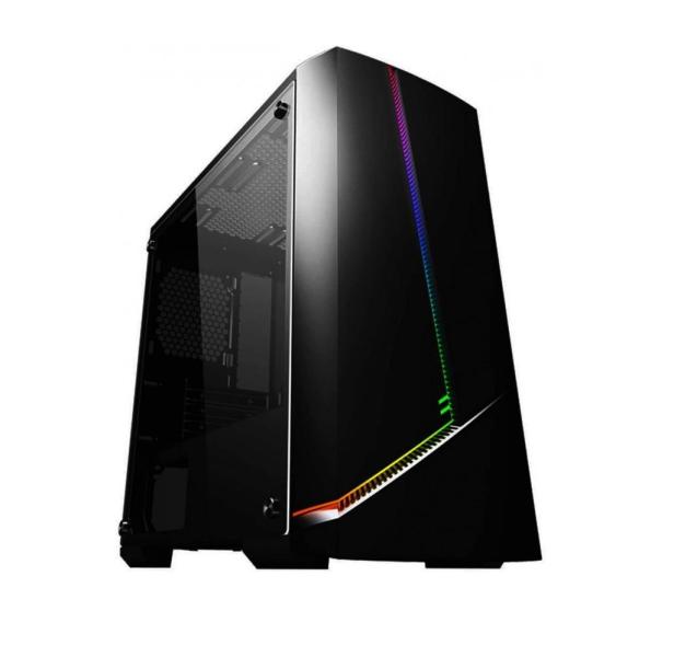 CASE GAMER EAGLE WARRIOR GLADIATOR CG11RFRA003C CON ABANICO RGB AN (INCLUYE PEQUE&Ntilde;O CONTROL BOARD