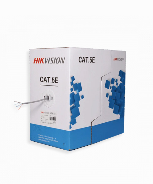 CABLE UTP HIKVISION CAT5E 305 M DS-1LN5E-E/E (SOLID COOPER, 0.45 MM, CMX)