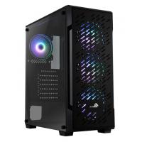 CASE GAMER X-LION H2-525 TEMPERED GLASS SIDE PANEL USB2.0*2 + USB3.0*1 + HD AUDIO