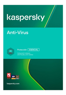 LICENCIA KASPERSKY ANTIVIRUS 1 TMKSRC-201 + 1 REGALIA