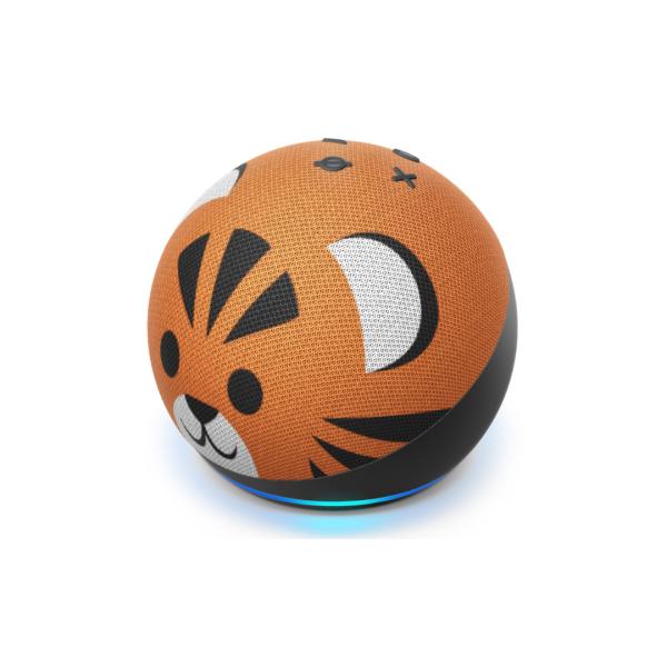 PARLANTE AMAZON ECHO DOT 4TH KIDS EDITION TIGER B084J4QQK1