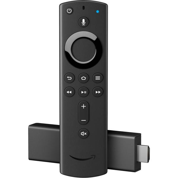 FIRE TV STICK AMAZON STREAMING 4K WITH ALEXA VOICE REMOTE